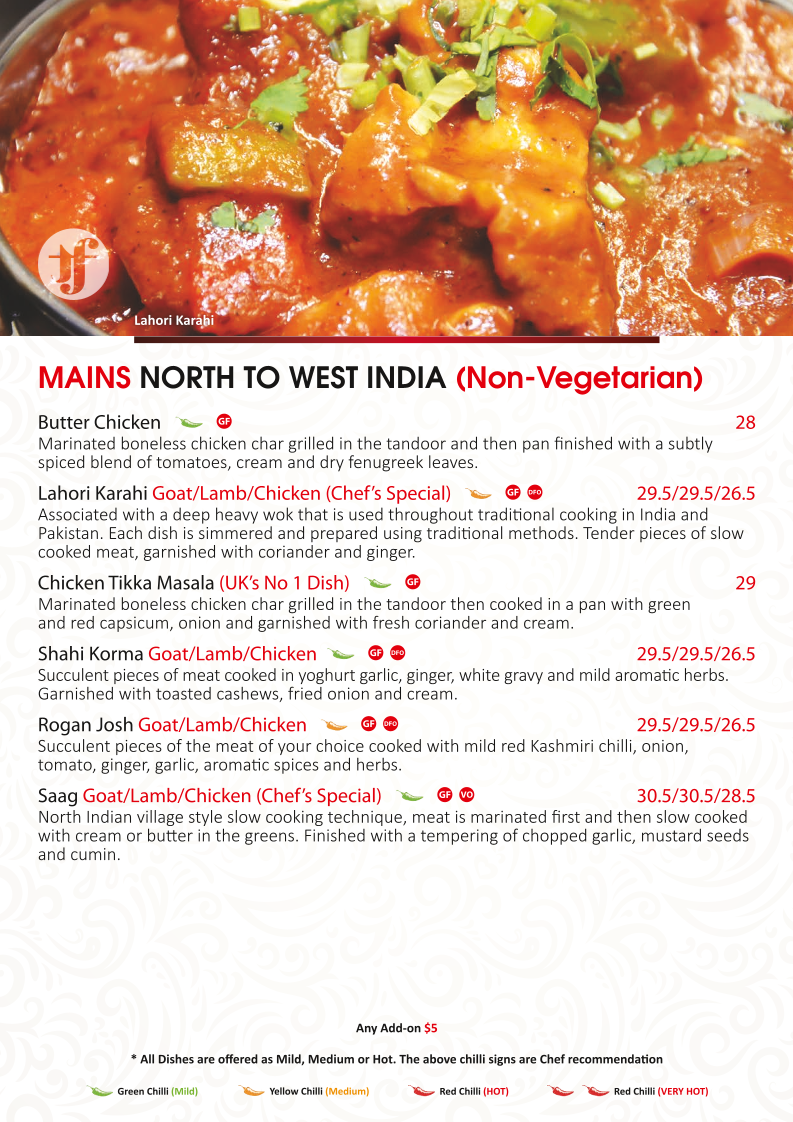Menu Trufusion Indian Bar & Grill-3